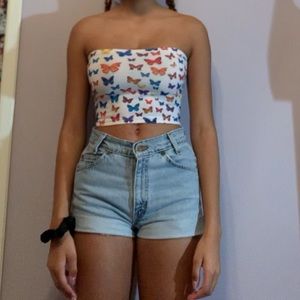 butterfly tube top 🦋🦋